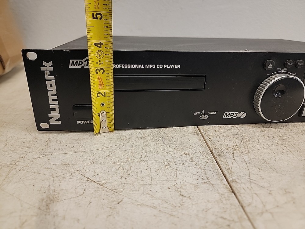 NUMARK MP102 Professional MP3 CD Player Rack Mount