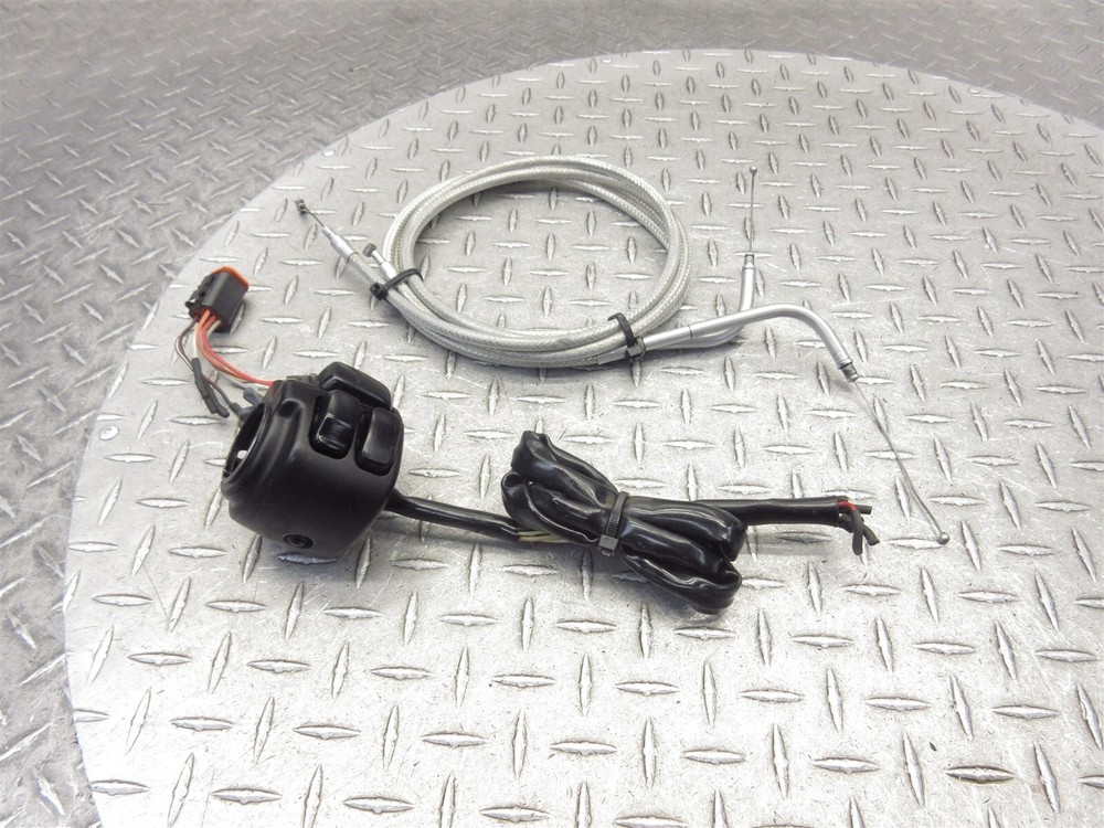 2006 Harley Davidson Road King Custom FLHRSI Right Handlebar Switch Cable Lot