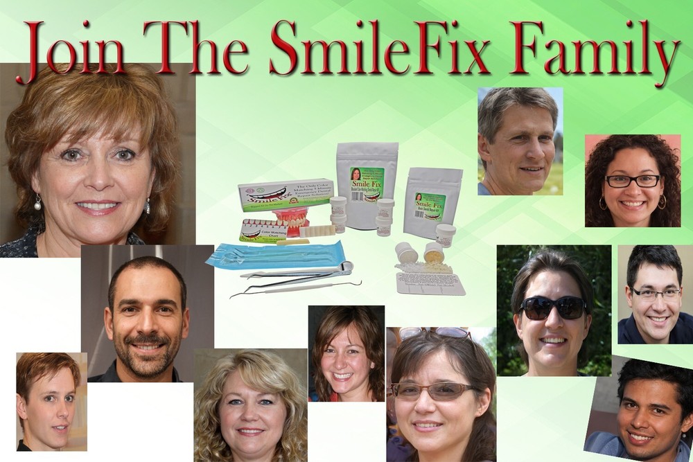 SmileFix Basic Dental Repair Kit - Missing or Broken Tooth. Gaps Broken Teeth...