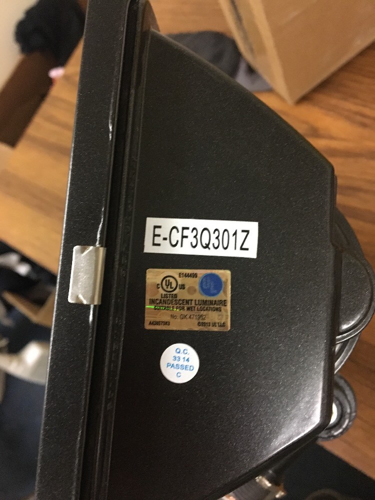 E-conolight,E-CF3Q301Z,Floodlight