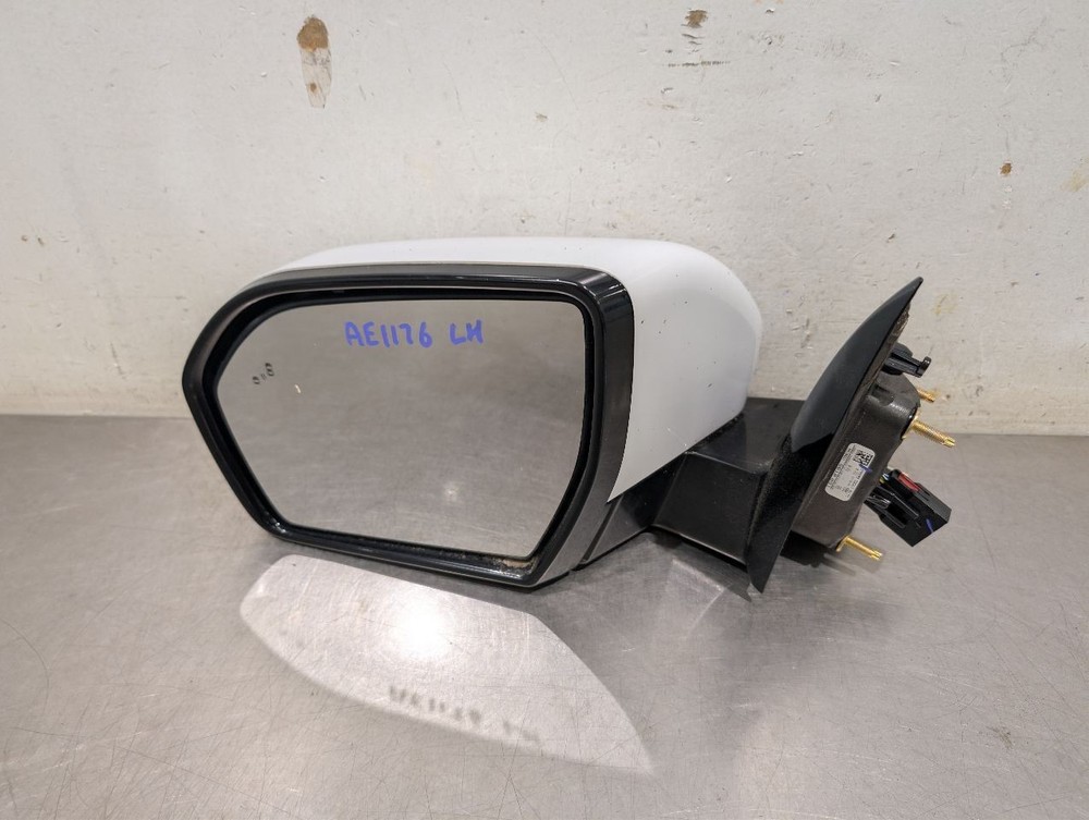 20 FORD EXPEDITION EXTERIOR SIDE VIEW MIRROR LEFT DRIVER WHITE