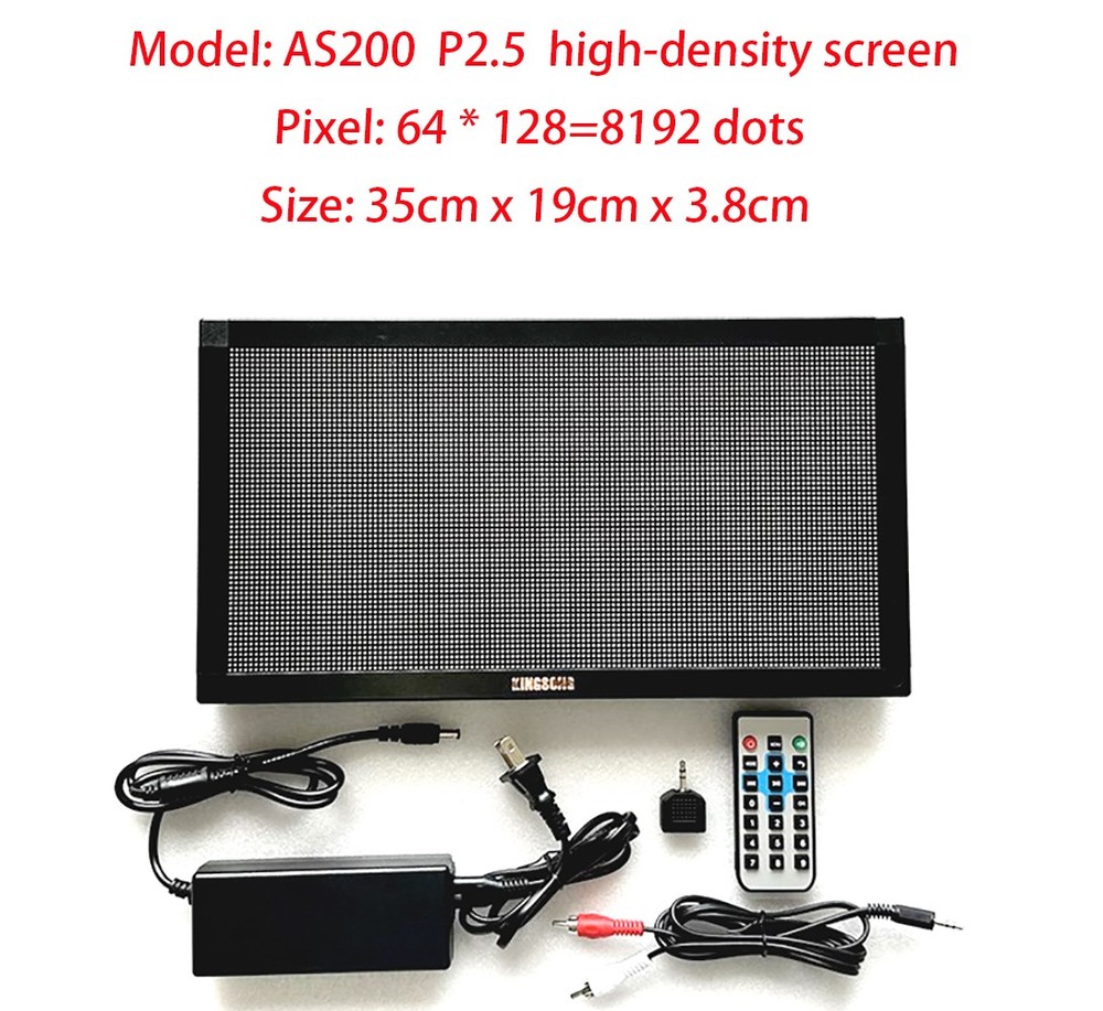 AS2000 Music Spectrum Display Full-Frequency-Range Logarithmic Spectrum 35CM