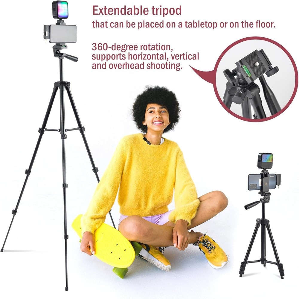 Vlogging Kit for iPhone,YouTube Starter Kit,Youtuber Kit Beginner Content Cre...