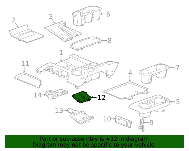 Genuine GM Module 13547618