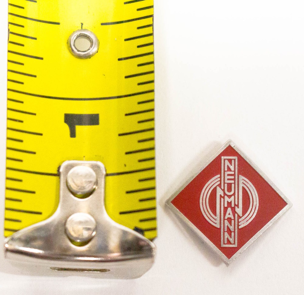 Genuine Neumann Replacement Red Badge for TLM 170R Microphone