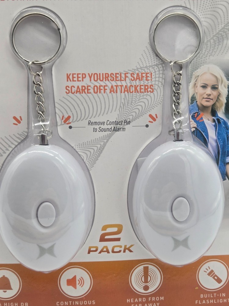 XTREMETECH 140dB Personal Alarm Keychain**39