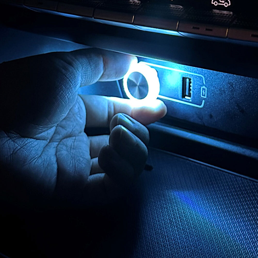 Mini Lamp Bulb USB LED Car Interior Neon Atmosphere Ambient Light Accessory