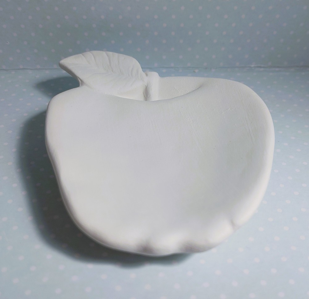 Apple ~ Ceramic Bisque Ready to Paint