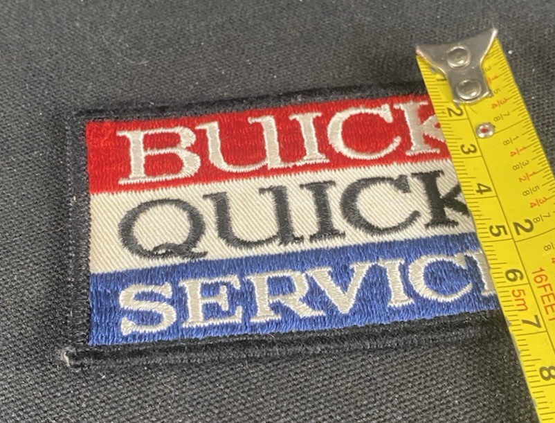 Vintage Embroidered Buick Quick Service Gas Patch