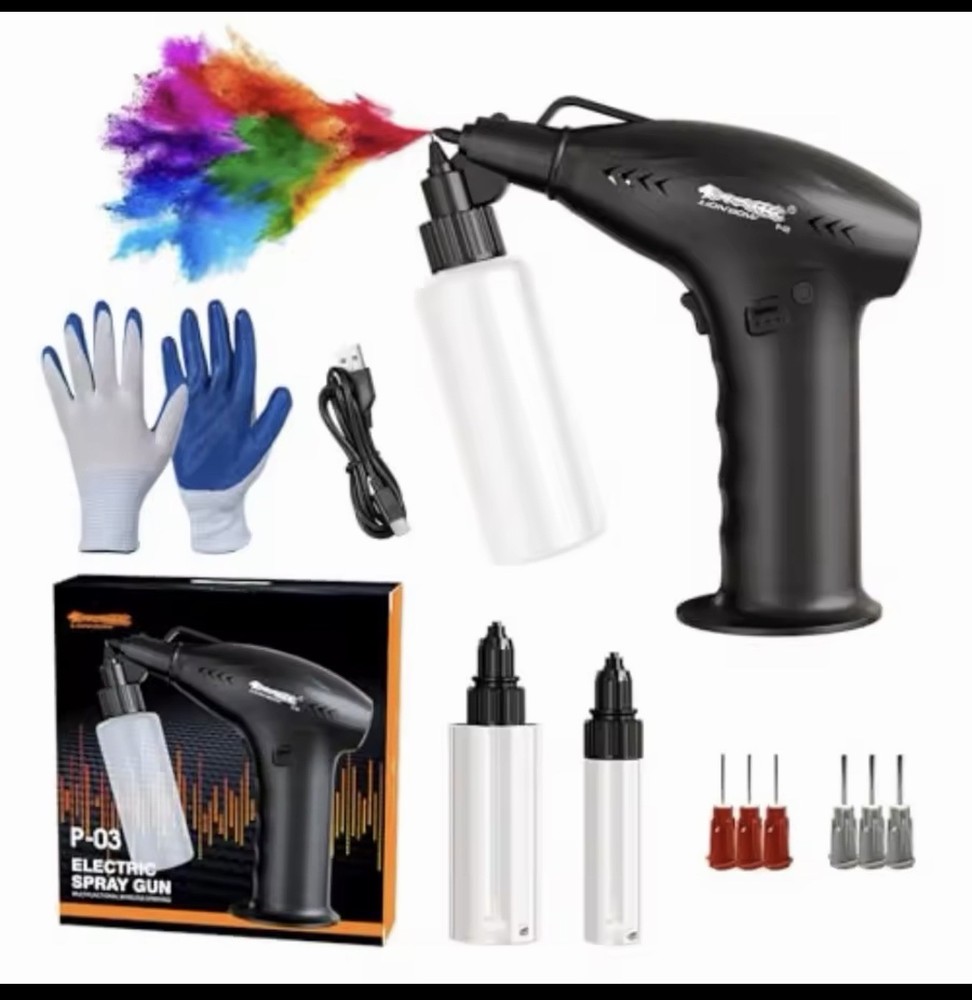 LATEST Electric Airbrush Spray System Set with Accessories