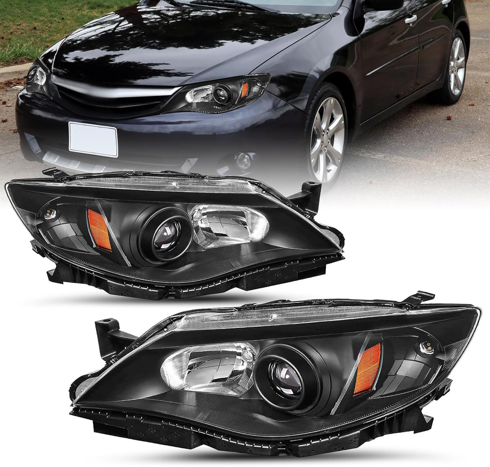 Projector Headlight Assembly Replacement for 2008-2011 Subaru Impreza Outback Sp