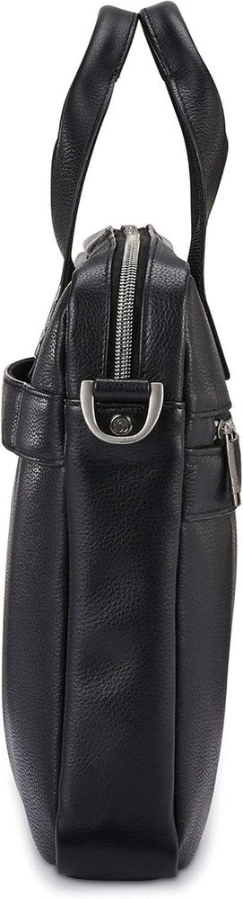 Classic Leather Slim Brief, Black, One Size