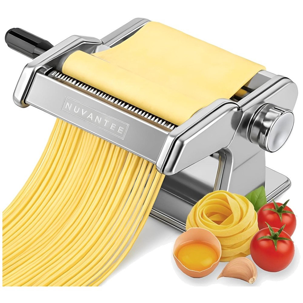 Adjustable Thickness Pasta Maker - Make Spaghetti, Lasagna & More from Home