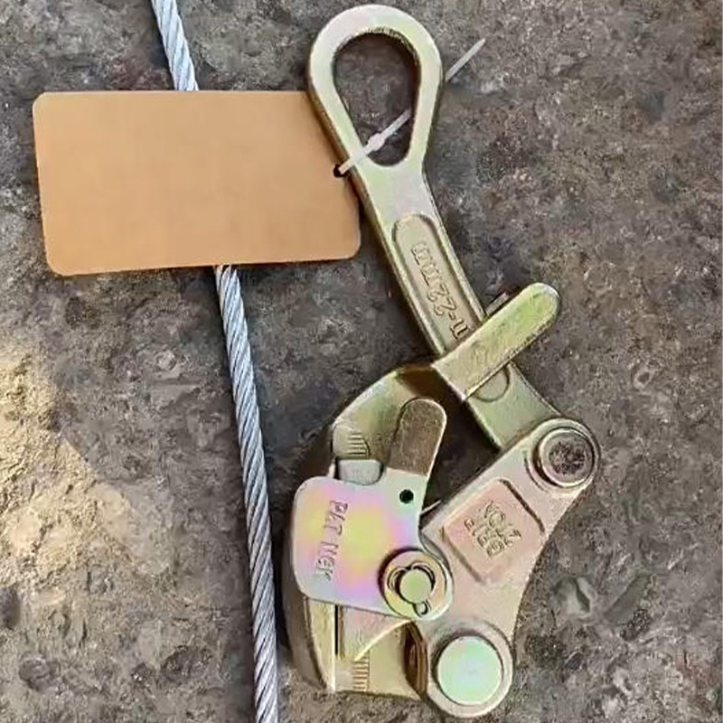 Cable Grip Steel Wires Puller 2 Ton Cable Puller Tool for 4-22 mm Wire Rope