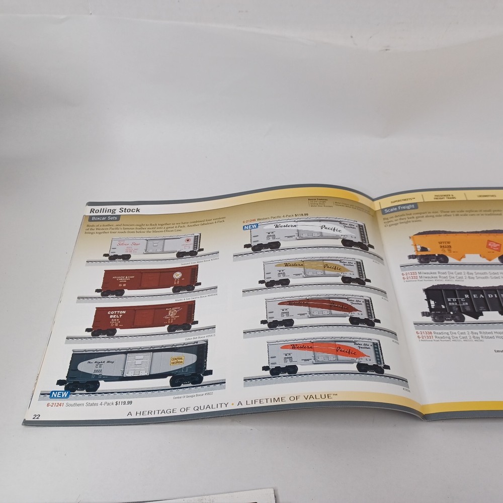 2007 Volume 1 K-Line by Lionel Premier Catalog