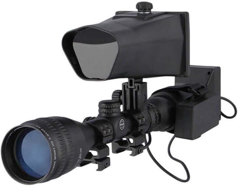 NiteSite Wolf 330 Yards Identification Range Scope Mounted Night Vision System f