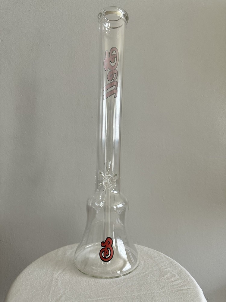 18” Hookah Water Pipe Beaker Heavy Glass Bong