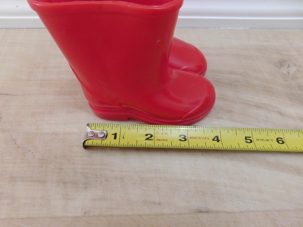 Paddington Bear Replacement Red Rain Boots PB Marked Toy Accessory