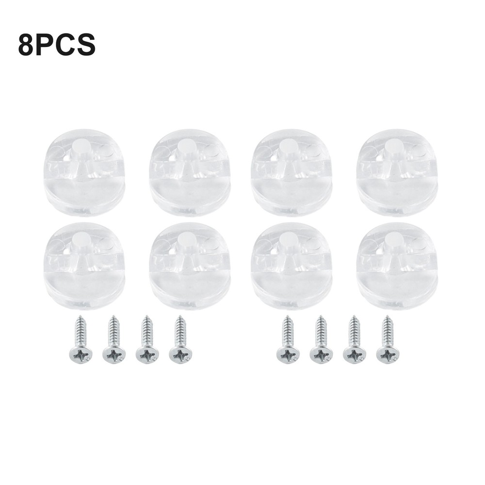 Brand New Mirror Wall Hanging Plastic Frameless Clips Mirror Wall Clips