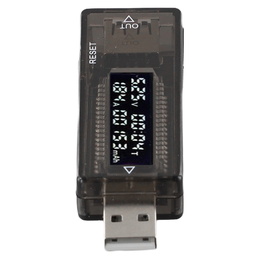 Durable USB Detector LCD Display Power Capacity Tester Current Meter