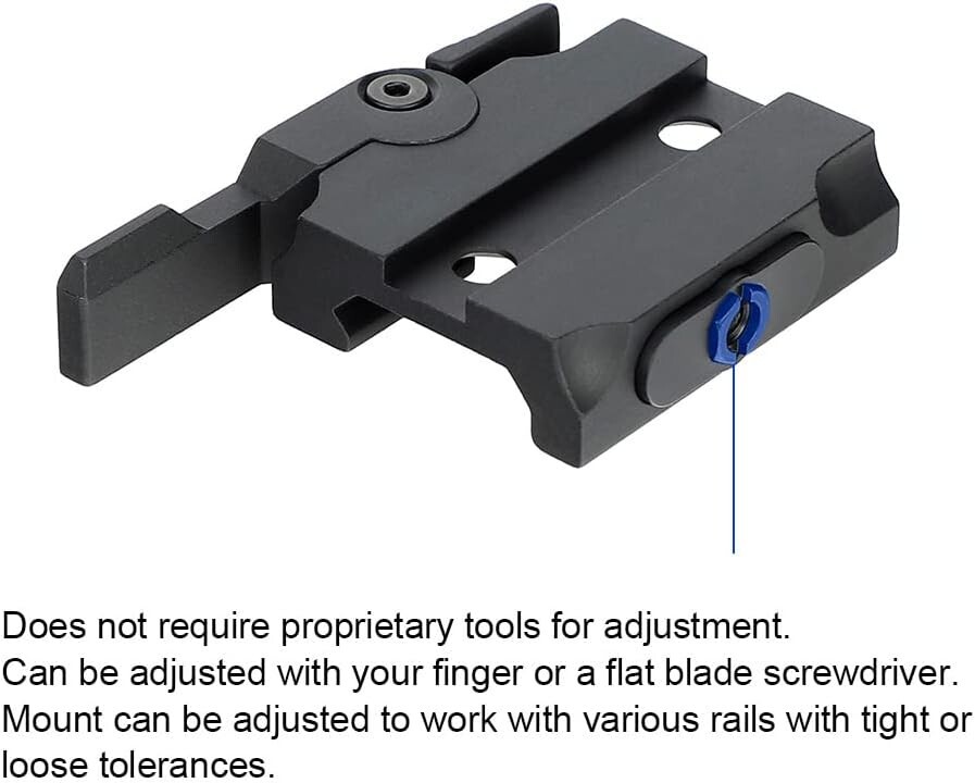 ohhunt Release Quick QD System Rail Mount Base Bipod Quick Detach Mount Adaptor