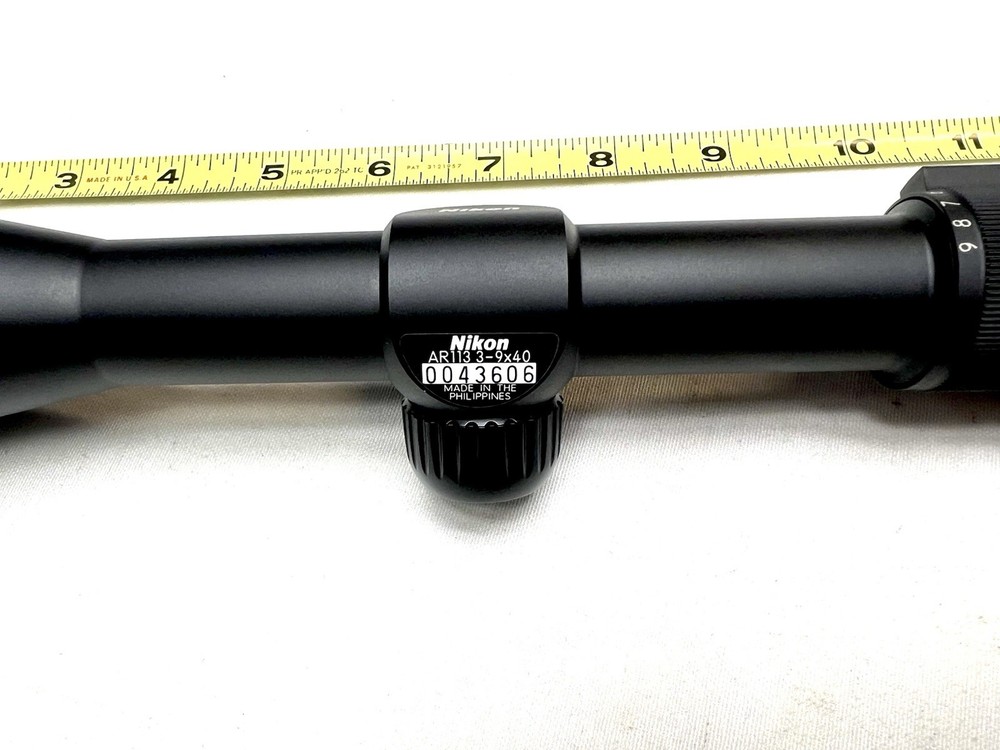 Nikon AR113 Variable Zoom Rifle Scope 3-9X40 BDC Long Range Hunting Reticle