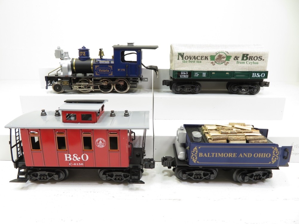 Electric Railway Electric Train System Baltimore & Ohio #3580 Freight Set 7765