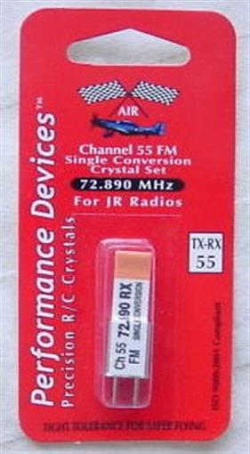 JR Single Conversion 72Mhz FM Crystal Set (Channel 55)