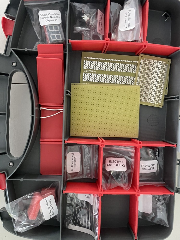 RadioShack Make IT Component Pack 2 Kit 2760352 Plus Extra Electronic Components