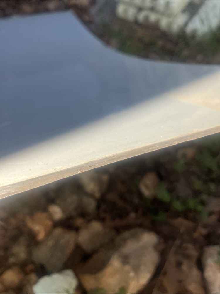 2052 Aluminum .25 Thick 2ft By 4ft Sheet Has Removable Plastic On 1 Side