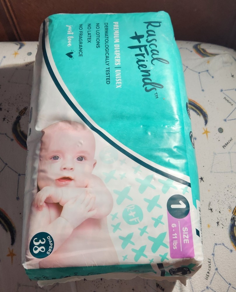 Rascal + Friends Size 1 Diapers