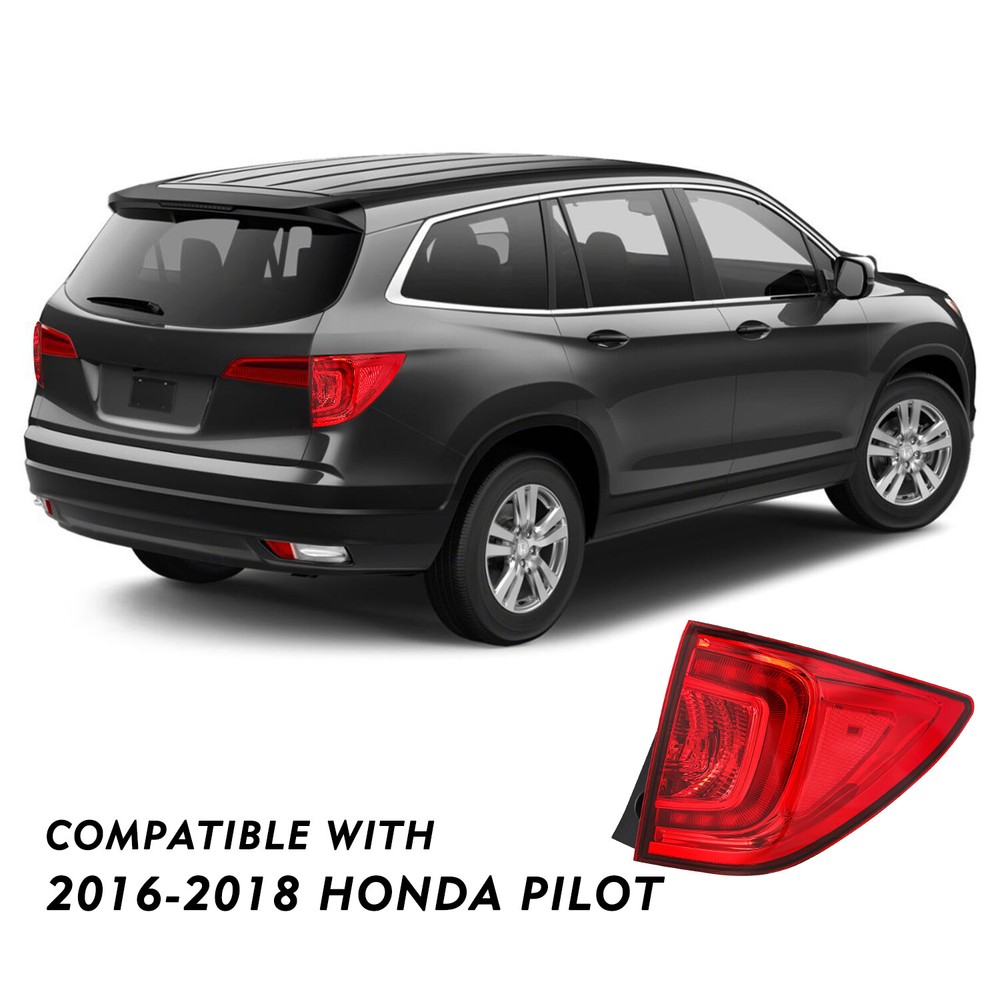 For 2016 2017 2018 Honda Pilot Rear Outer Right Side Tail Light Brake Lamp