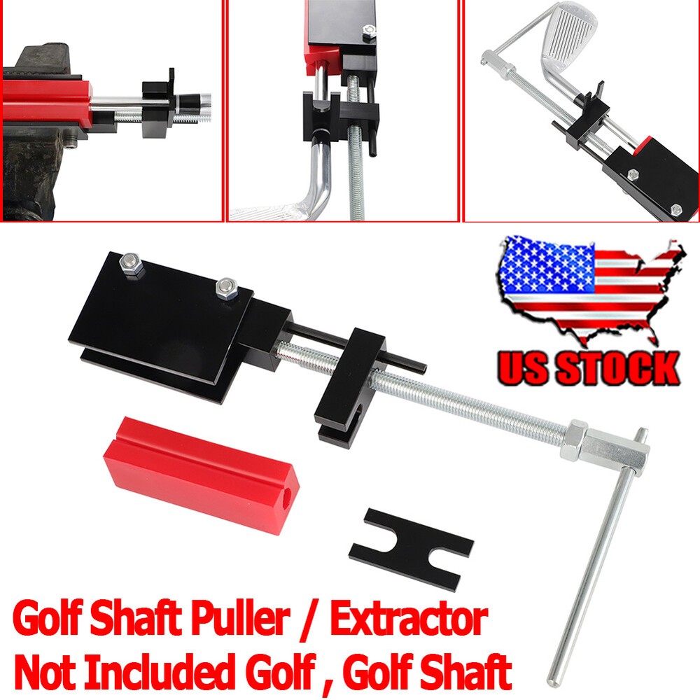 Golf Shaft Puller Extractor For Graphite & Steel Shafts Screw Type Puller Tool