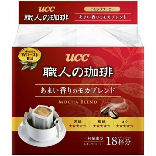 UCC Japan Instant Drip Coffee Mocha Blend 18 packs