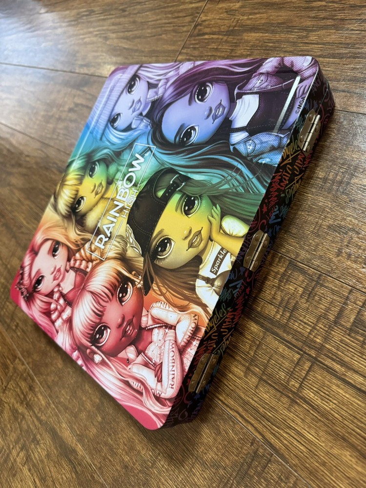 Rainbow High Tin Accessory Carrier Box