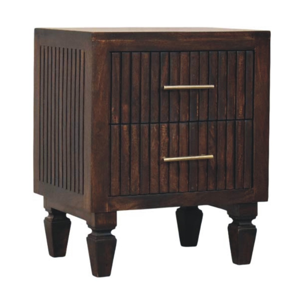 Solid Wood Belmont 2 Drawer Nightstand