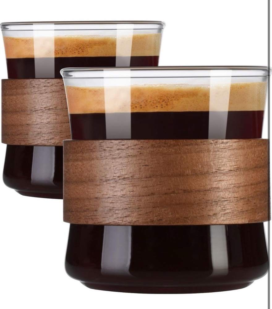 PARACITY Espresso Coffee Cup 8oz 2pk