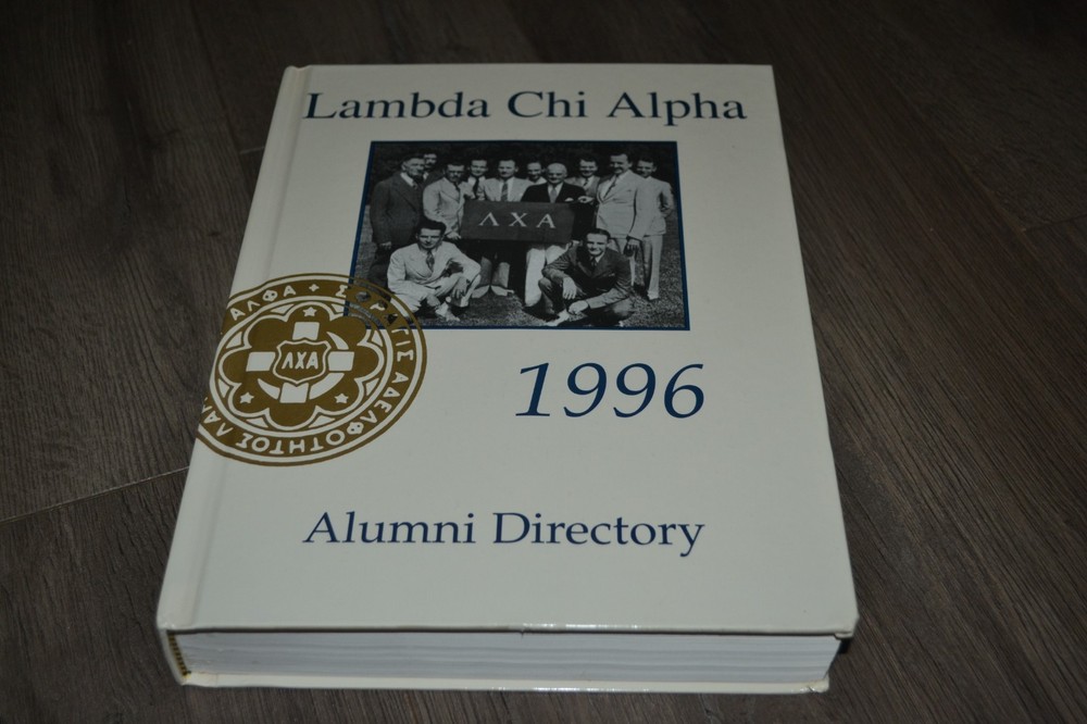 1996 Lambda Chi Alpha fraternity alumni directory