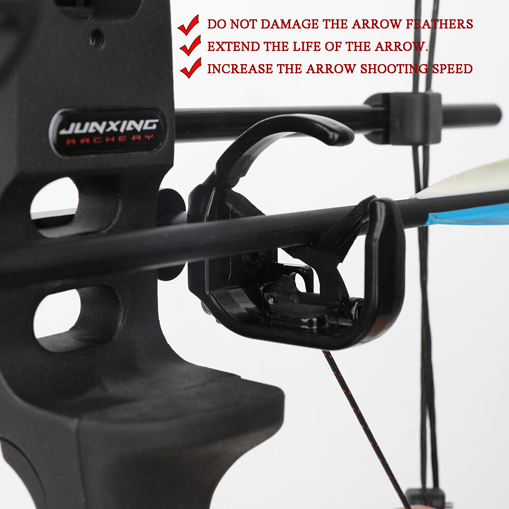 Archery Drop Away Arrow Rest Launcher Micro Adjustable Compound Bow Hunting