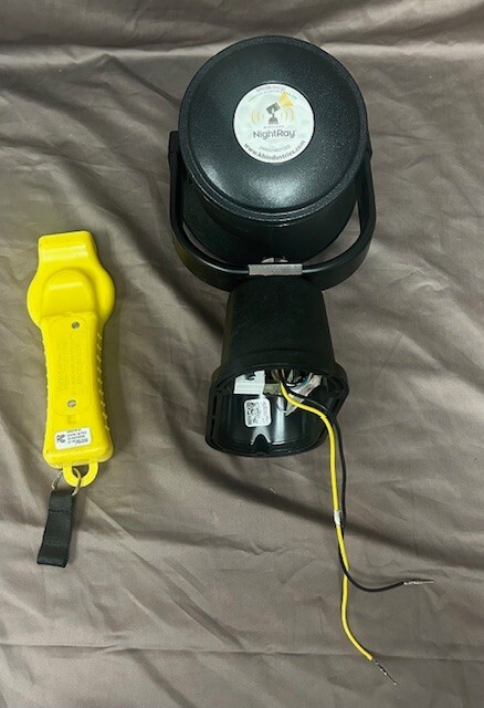 KH INDUSTRIES, NIGHTRAY LIGHT, HALOGEN, WITH REMOTE, NR4SB-1H130