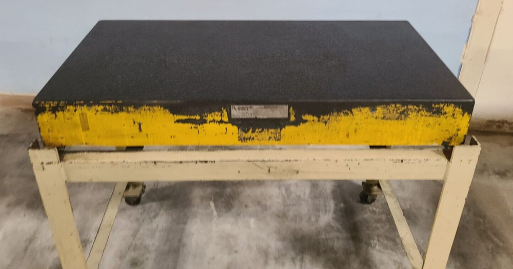 48" x 22.5" x 6" PRECISION Granite Table Surface Inspection Plate Grade A