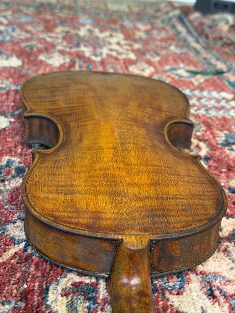 19th Century 3/4 Size Project Violin - Flame Maple