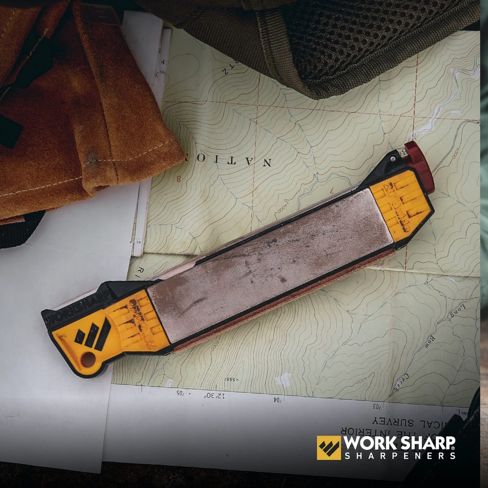 Work Sharp Guided Field Sharpener Compact Travel Knife Sharpener Tool