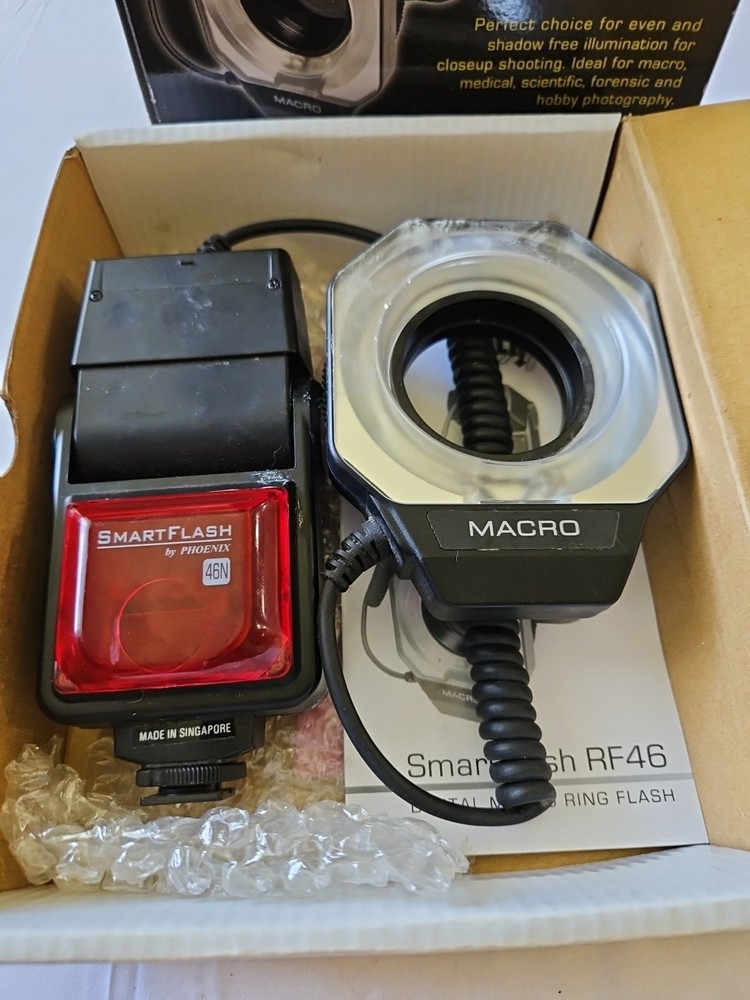 Nikon Phoenix Smart Flash RF-46 Ring Light/Macro Tested