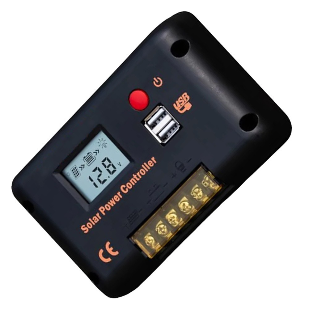 Optimal 30A Solar Charge Controller for 12V/24V with Easy Mode Switching