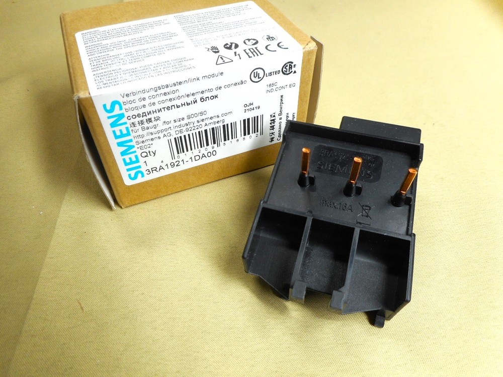 SIEMENS 3RA1921-1DA00 link module (NIB)