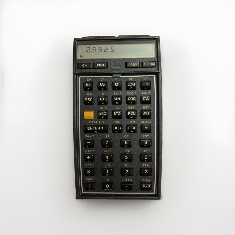 Hewlett Packard HP 41C Calculator