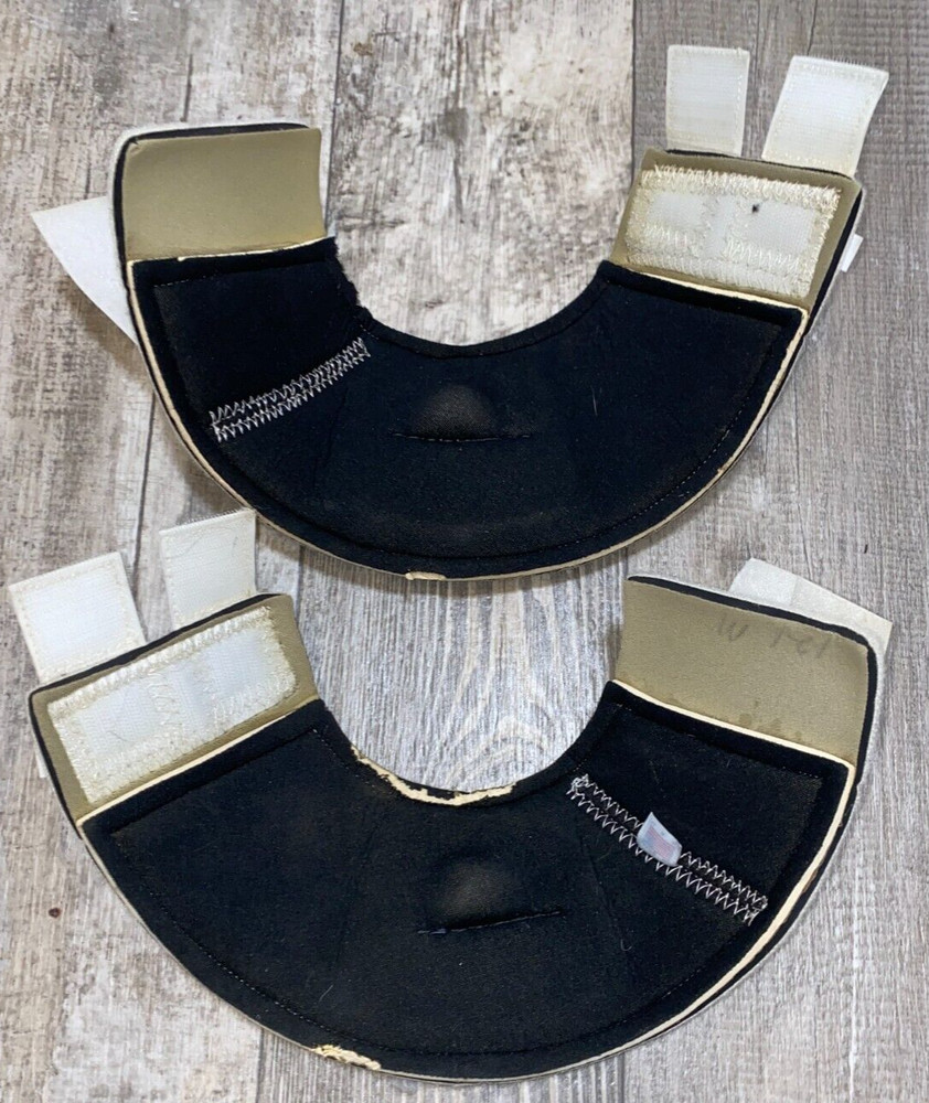 MEDIUM PRO EQUINE WHITE BELL BOOTS