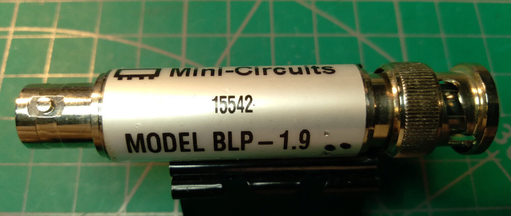 Mini-Circuits Low Pass Filter, Fc:2.48 MHz, BLP-1.9.