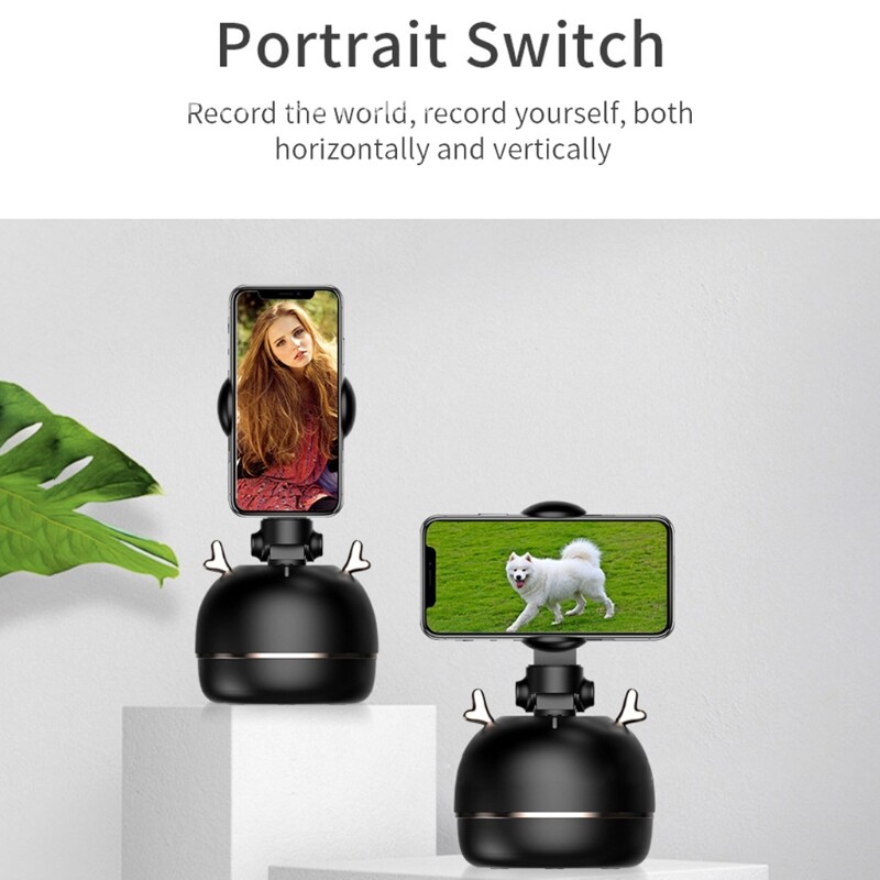 360 for Smart Gimbal Ai Face Recognition While Rotating While Charging